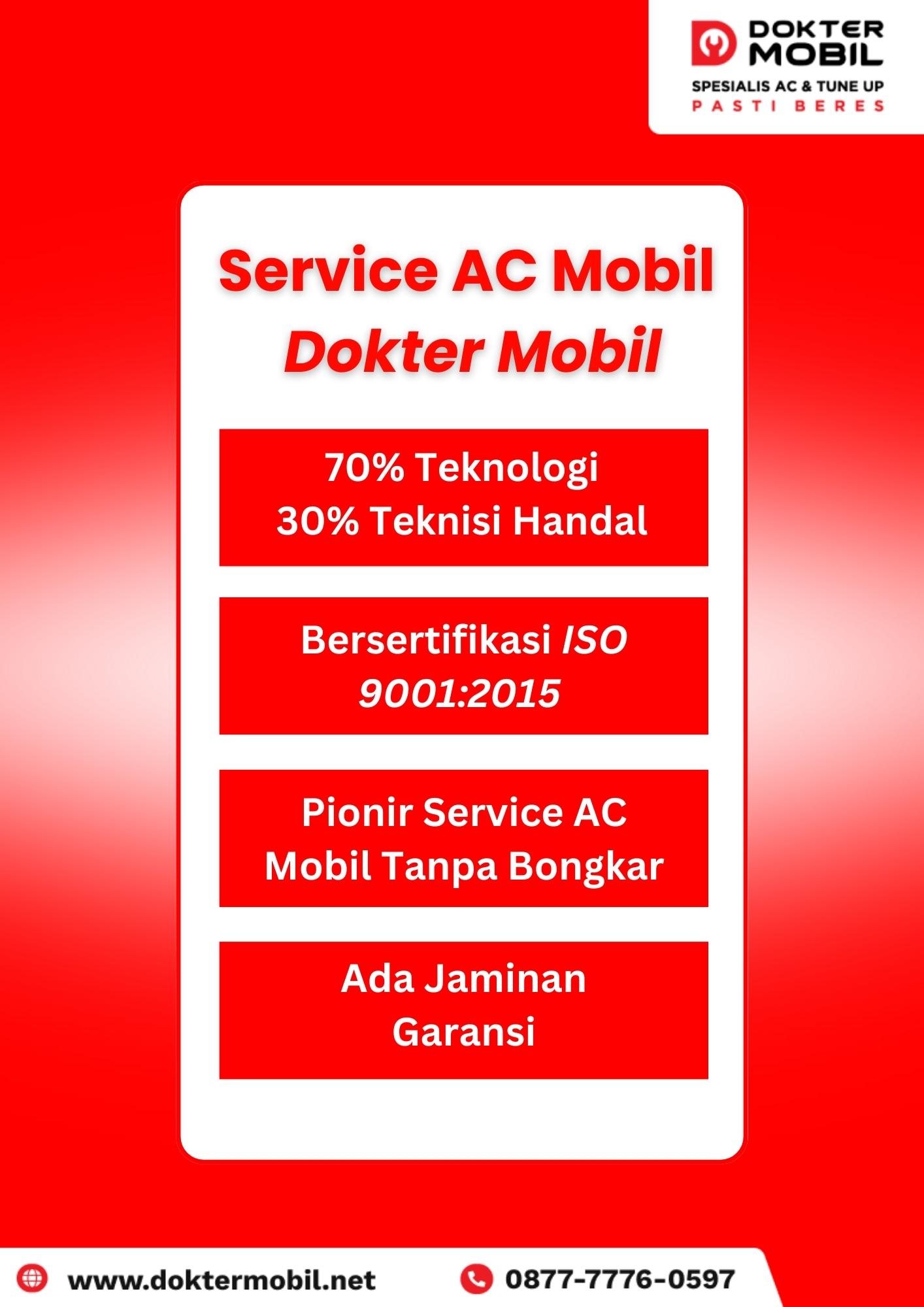 Keunggulan Service AC Mobil di Dokter Mobil - doktermobil.net