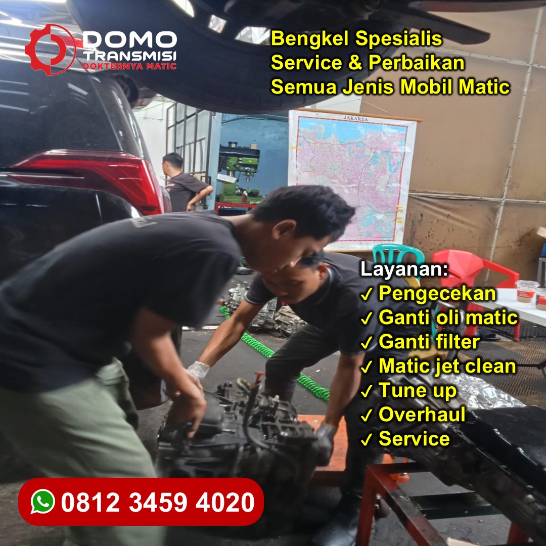 Pusat Perbaikan Transmisi Mobil Matic Jakarta Mengatasi Masalah Slip