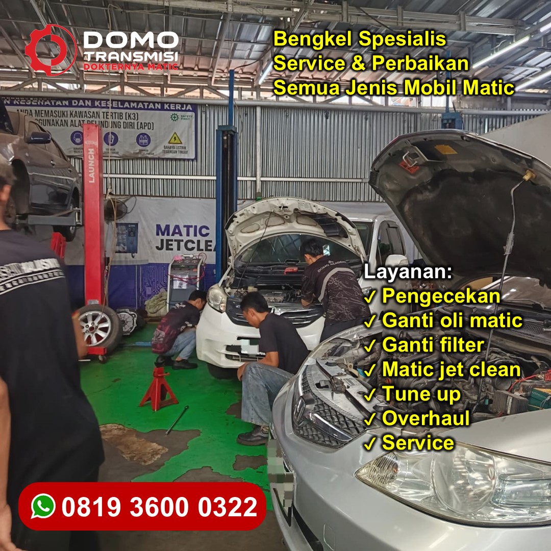 Performa Maksimal Bengkel Mobil Matic Surabaya Cepat Handal
