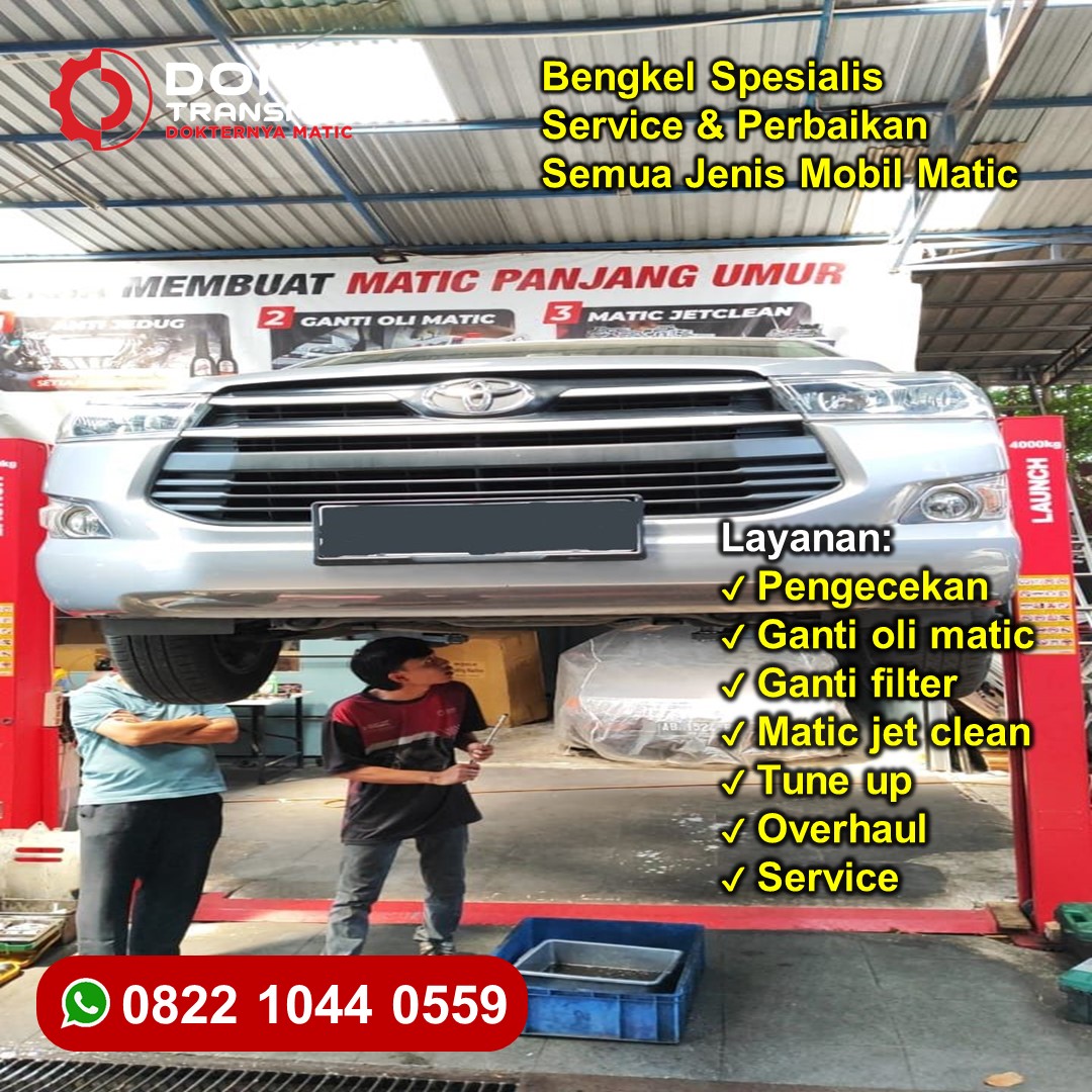 Pilihan Jasa Overhaul Transmisi Matic Tangerang Terakurat