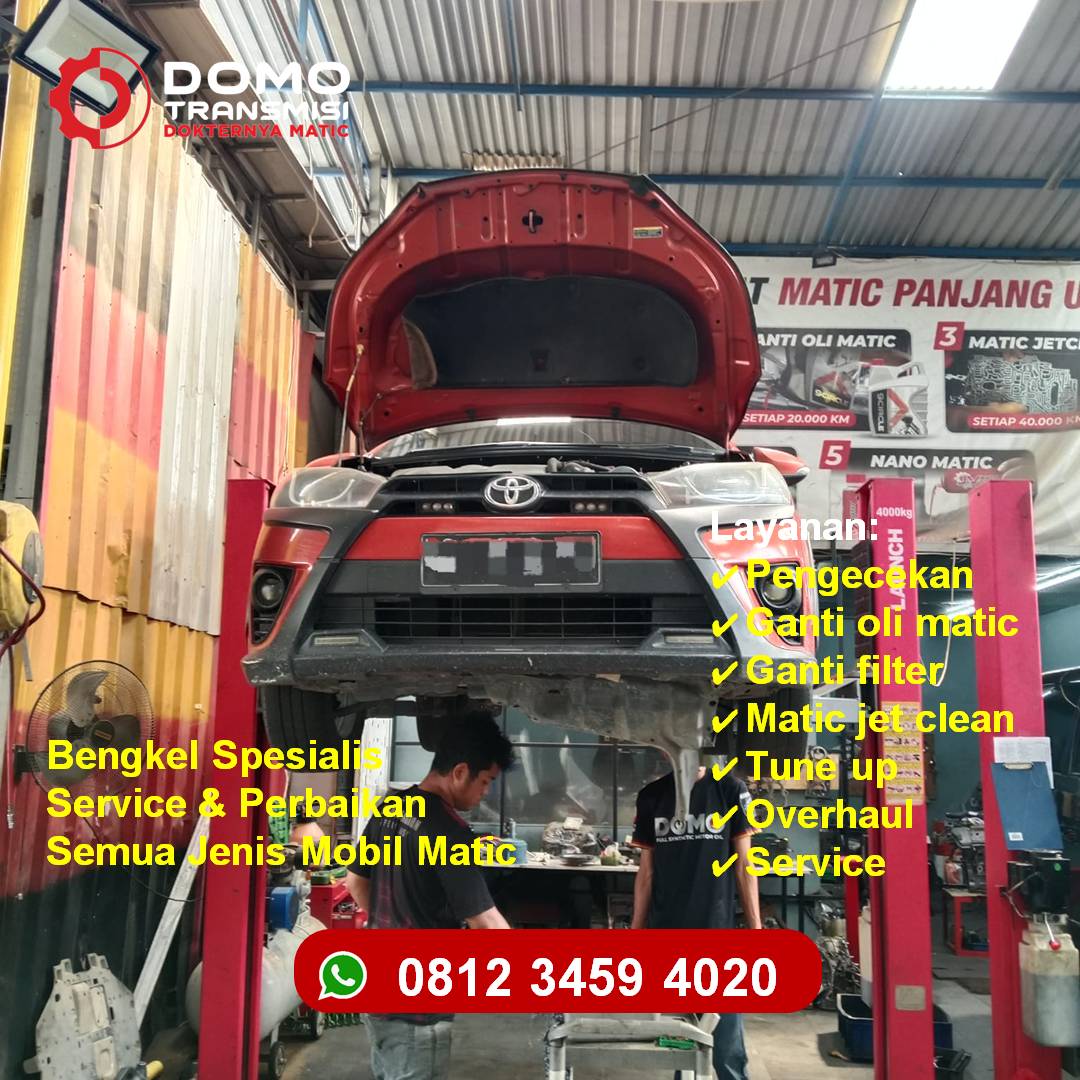 Promo Service Transmisi Matic Raze Jakarta Spesial Banget